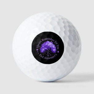 Pelotas De Golf Recuerde siempre: para usted, termine con el Alzhe