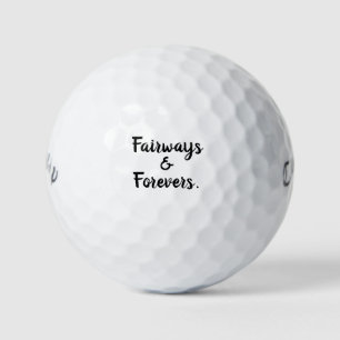 Pelotas De Golf Recuerdos de boda para campo de golf 'Fairways and