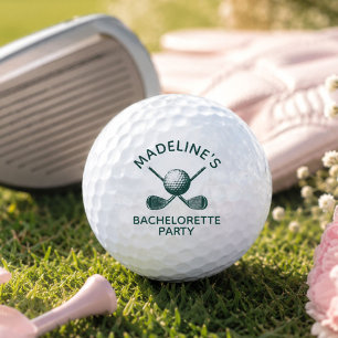 Pelotas De Golf Recuerdos de Despedida de Soltera con Nombre Perso