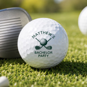 Pelotas De Golf Recuerdos para Despedida de Soltero con Nombre Per