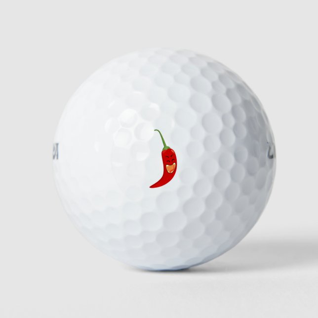 Pelotas De Golf Red Chili (Anverso)