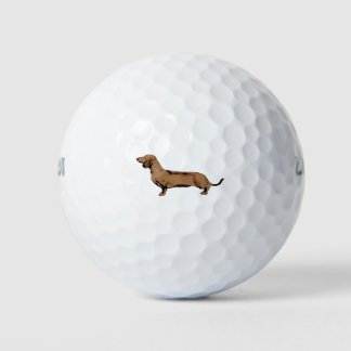 Pelotas De Golf Red Dachshund