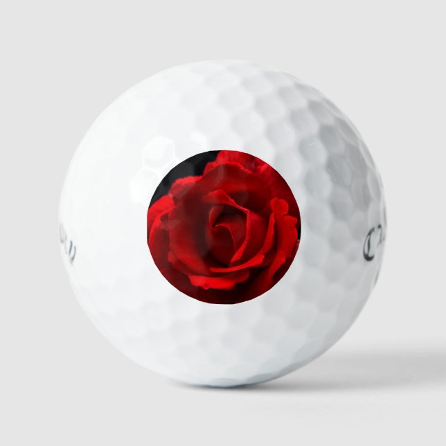 Pelotas De Golf Red Rose css gbcna (Anverso)
