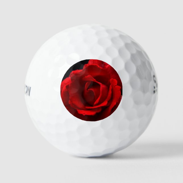 Pelotas De Golf Red Rose ssf gbcna (Anverso)