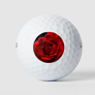 Pelotas De Golf Red Rose wu gbcna