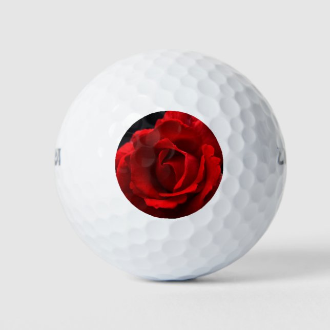 Pelotas De Golf Red Rose wu gbcna (Anverso)
