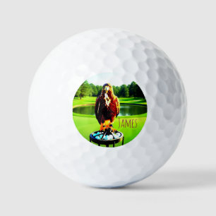 Pelotas de Golf Red-tail Hawk Nombre/ Iniciales