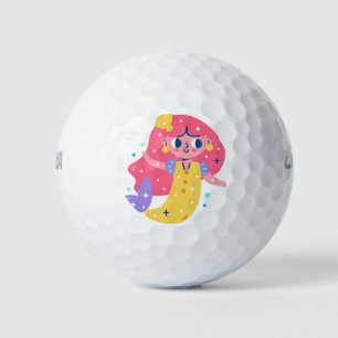 Pelotas De Golf Redhead Mermaid