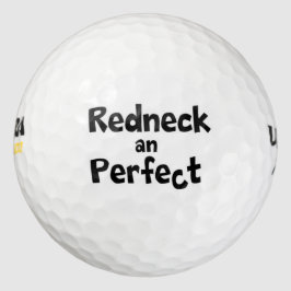 Pelotas De Golf Redneck y perfecto