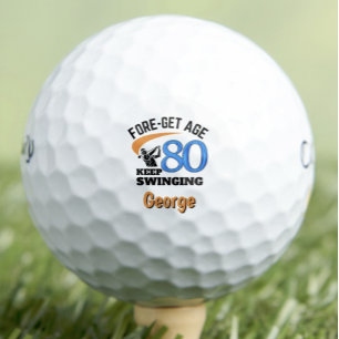 Pelotas De Golf Regalo 80 para el tío – Tributo a seguir balanceán