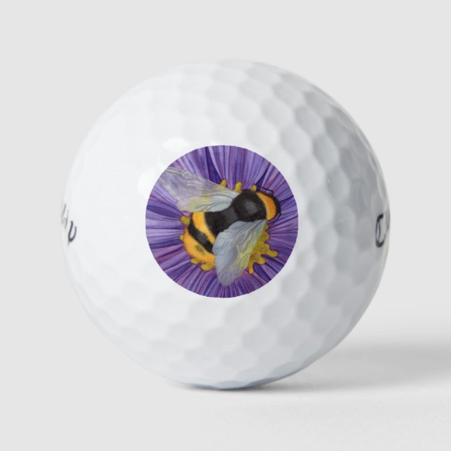 Pelotas De Golf Regalo De Bebé Para Su Acuarela Original (Anverso)