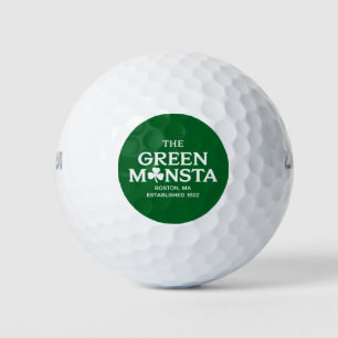 Pelotas De Golf Regalo de béisbol Green Monsta Boston Green Monsta