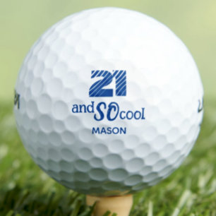 Pelotas De Golf Regalo de cumpleaños número 21 para yerno - Deport