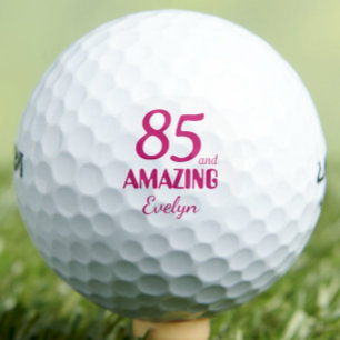 Pelotas De Golf Regalo de cumpleaños número 85 para mamá Golfer ro