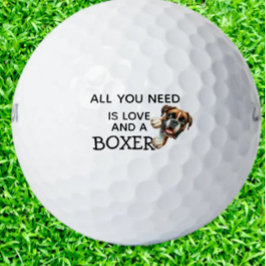 Pelotas De Golf Regalo de cumpleaños para BOXER