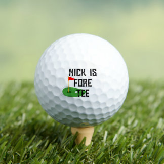 Pelotas De Golf Regalo de cumpleaños personalizado para golfistas