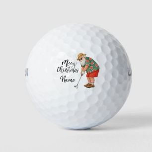 Pelotas De Golf Regalo de golf de Santa Claus con Navidades para g