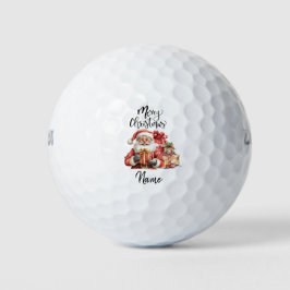 Pelotas De Golf Regalo de golf de Santa Claus con Navidades para g