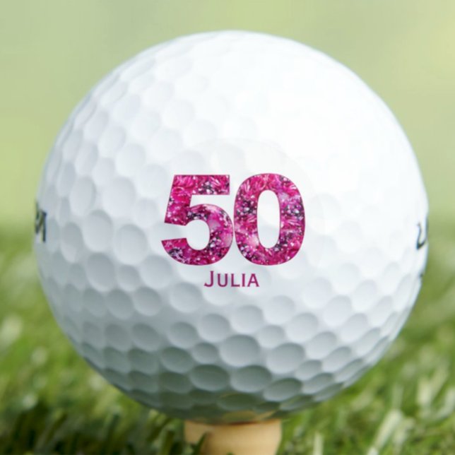 Pelotas De Golf Regalo de golf rosa de moda para esposa - 50 cumpl (Subido por el creador)