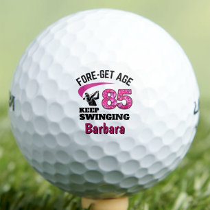 Pelotas De Golf Regalo de golfista número 85 para compañero de tra