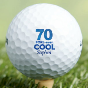 Pelotas De Golf Regalo de golfista por 70 años, Guay por 70 años