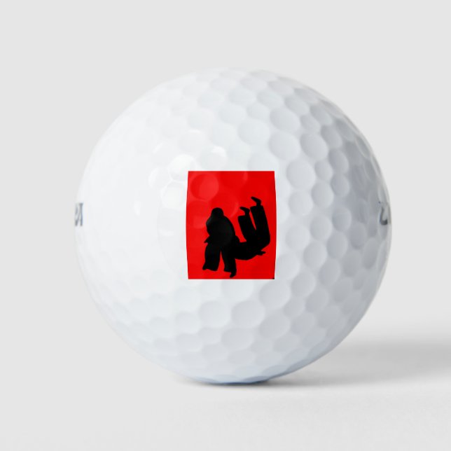 Pelotas De Golf Regalo de judo (Anverso)