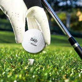 Pelotas De Golf Regalo De Moda Para Papá Personalizado Nombre Indi