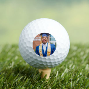 Pelotas De Golf Regalo de recuerdo de foto personalizada de gradua