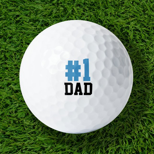 Pelotas De Golf Regalo del Día del Padre Número Uno (Subido por el creador)