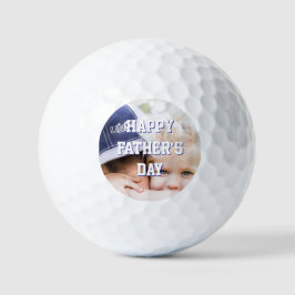 Pelotas De Golf Regalo del Día del Padre para Papá | Foto y Nombre