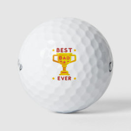 Pelotas De Golf Regalo divertido de cumpleaños para el Día del Pad