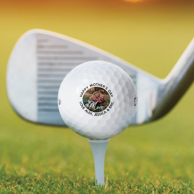 Pelotas De Golf Regalo feliz del Día de la Madre para foto persona (Subido por el creador)