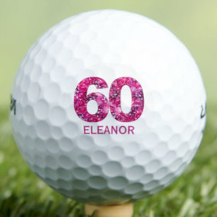 Pelotas De Golf Regalo floral 60 para la abuela - Peony Design