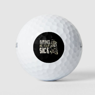 Pelotas De Golf Regalo gótico espeluznante de Halloween del médico