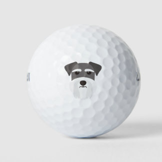 Pelotas De Golf Regalo para Schnauzer