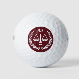 Pelotas De Golf Regalo personalizado para abogado