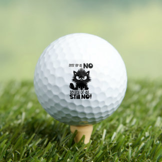 Pelotas De Golf Regalo Primero De Todo, No Para Amante De Gatos Di