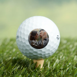 Pelotas De Golf Regalos de boda personalizados con foto de pareja 