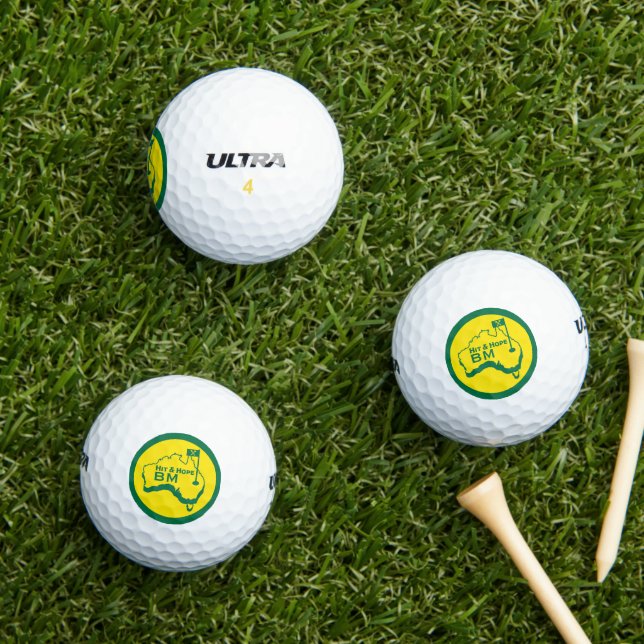 Pelotas De Golf Regalos de golf australianos (Césped in situ)