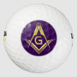 Pelotas De Golf Regalos de personalizado Freemason   Sello Masonic