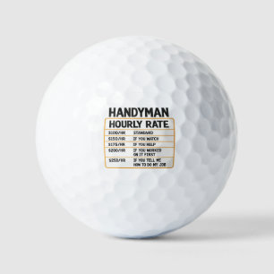 Pelotas De Golf Regalos para el hombre de las mil tareas, golf par