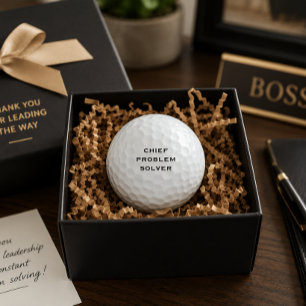 Pelotas De Golf Regalos para jefes y gerentes 'Solucionador de pro