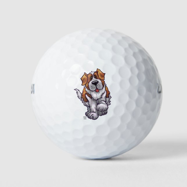 Pelotas De Golf Regalos y accesorios de St. Bernard (Anverso)