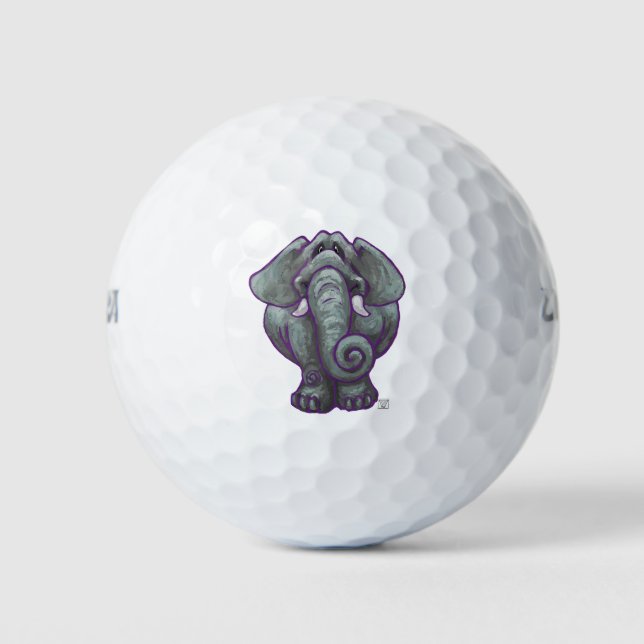 Pelotas De Golf Regalos y accesorios para elefantes (Anverso)