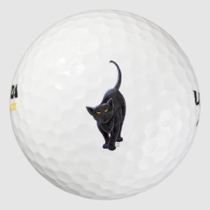 Pelotas De Golf Regalos y accesorios para gatos negros