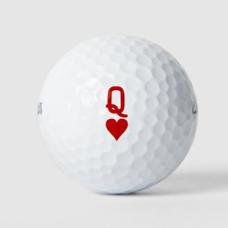 Pelotas De Golf Reina de corazones