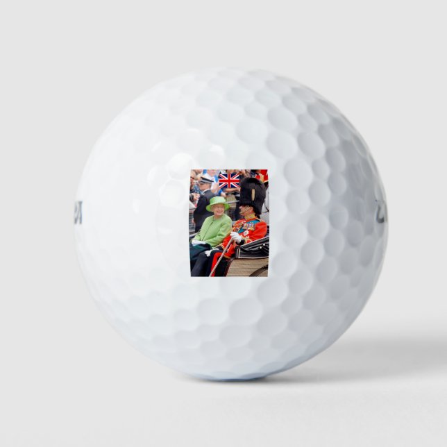 Pelotas De Golf Reina Isabel Duque de Edimburgo (Anverso)