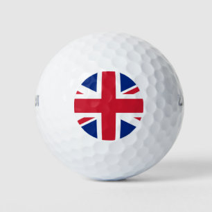 Pelotas De Golf Reino Unido (Bandera Británica) (Union Jack) (Rein