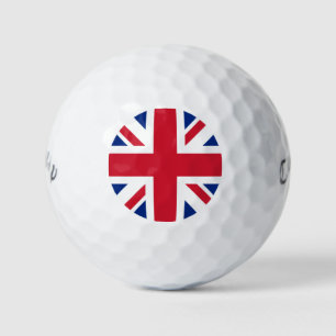 Pelotas De Golf Reino Unido Bandera del Reino Unido de las colonia