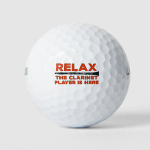 Pelotas De Golf Relájate El Clarinetista Está Aquí
